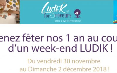 Week-end Ludik, détente et jeux de société !