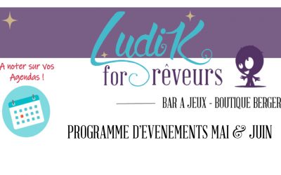 Planning événements Mai Juin 2019